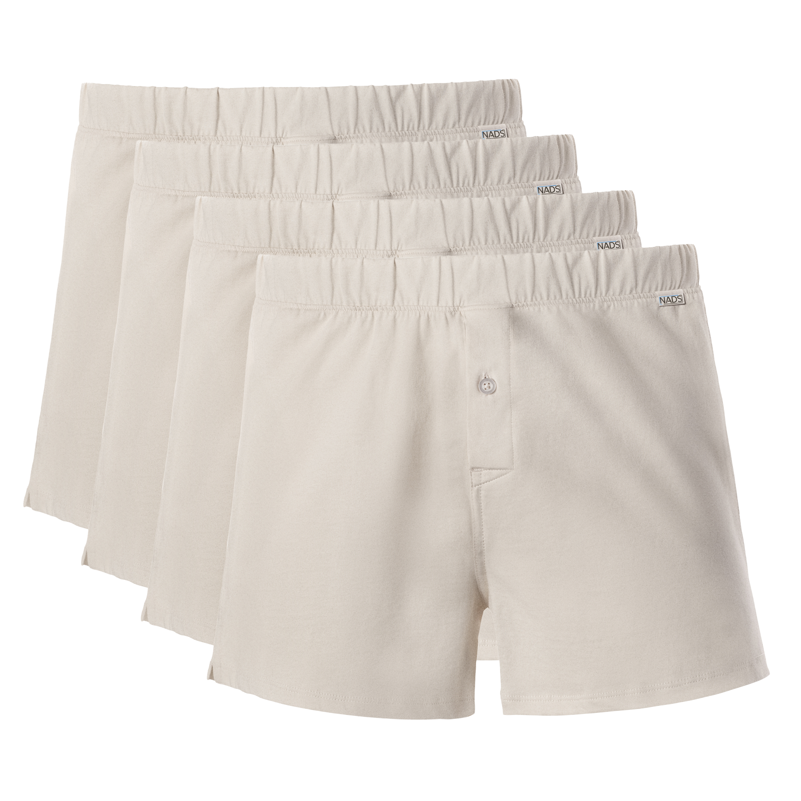 Organic Cotton Ball-Natural Boxer by NADS - Non-toxic, SLOW rated product free from harmful chemicals