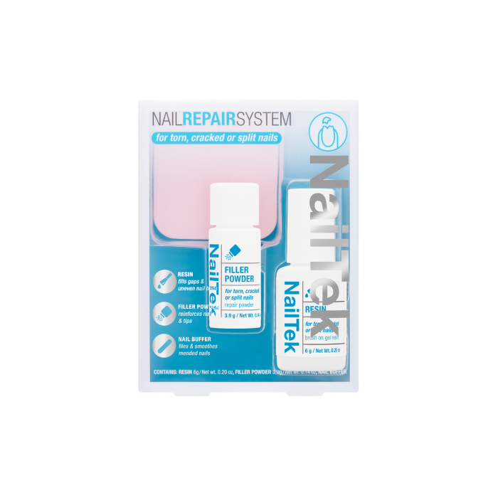 Resin Nail Repair System by NailTek - Non-toxic Cosmetics product rated STOP by Million Marker, free from BPA, phthalates, and parabens