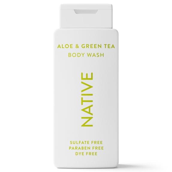Body Wash - Aloe & Green Tea by NATIVE - Non-toxic Soaps + Body Washes product rated STOP by Million Marker, free from BPA, phthalates, and parabens