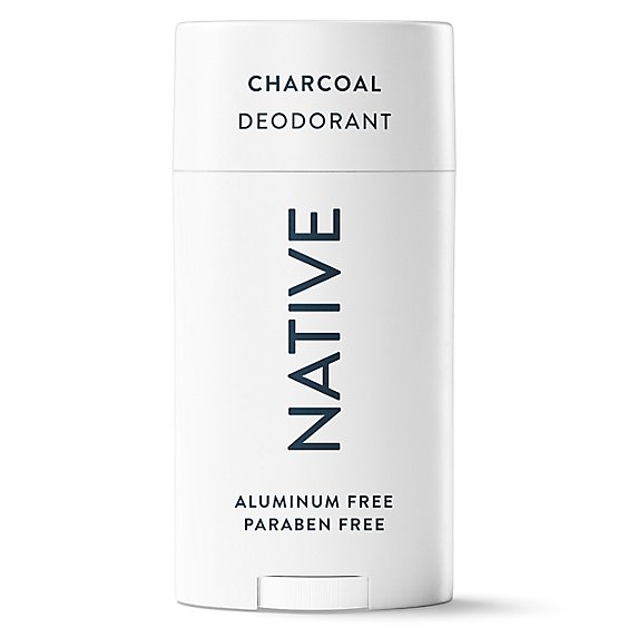 Deodorant - Charcoal by NATIVE - Non-toxic Deodorants product rated STOP by Million Marker, free from BPA, phthalates, and parabens