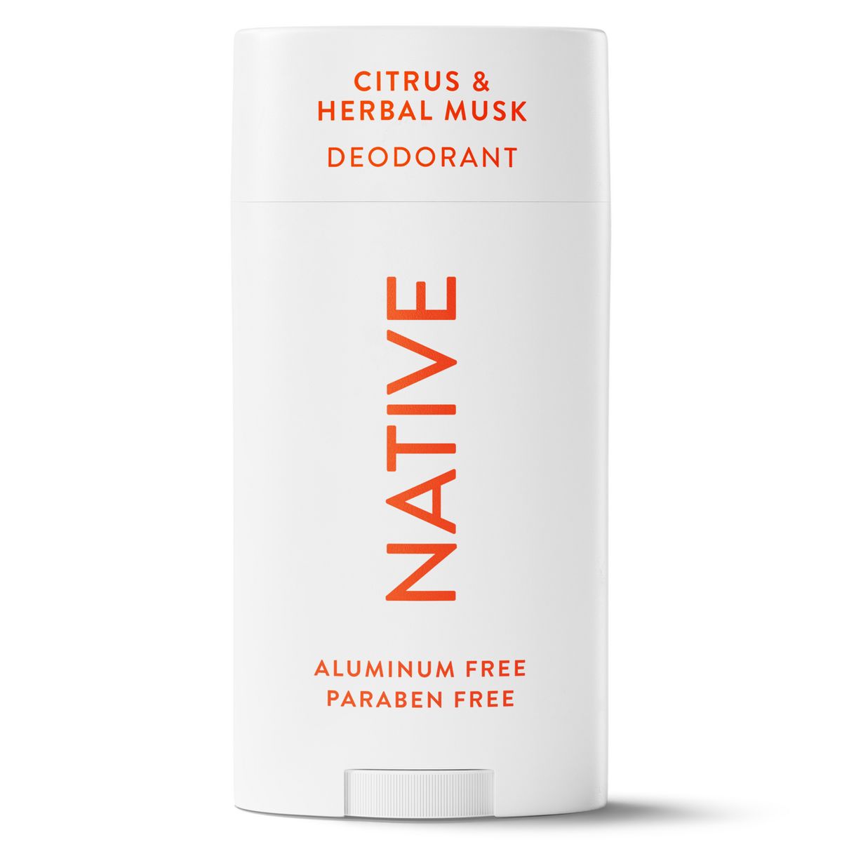Deodorant - Citrus & Herbal Musk by NATIVE - Non-toxic Deodorants product rated STOP by Million Marker, free from BPA, phthalates, and parabens
