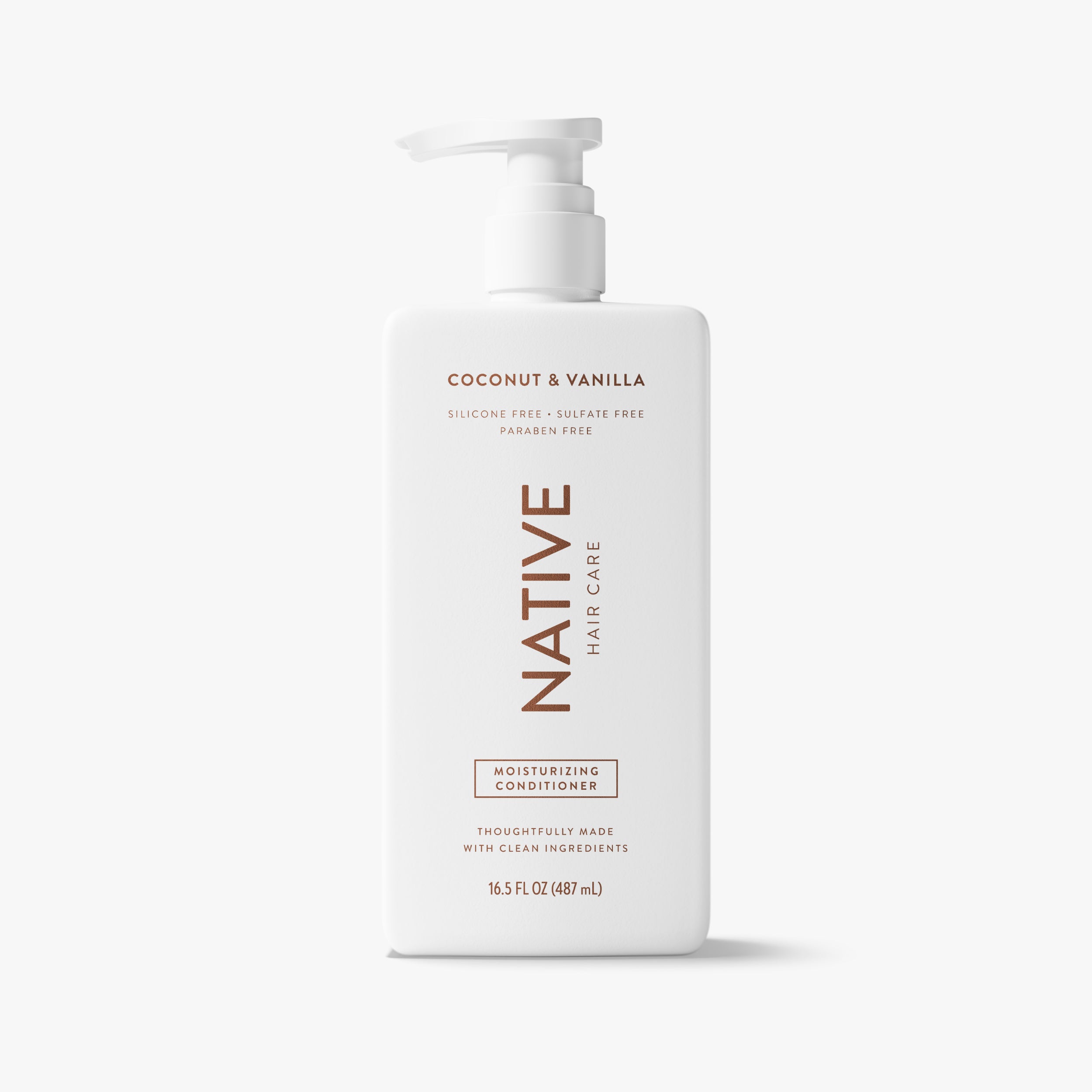 Moisturizing Conditioner - Coconut & Vanilla by NATIVE - Non-toxic, STOP rated product free from harmful chemicals