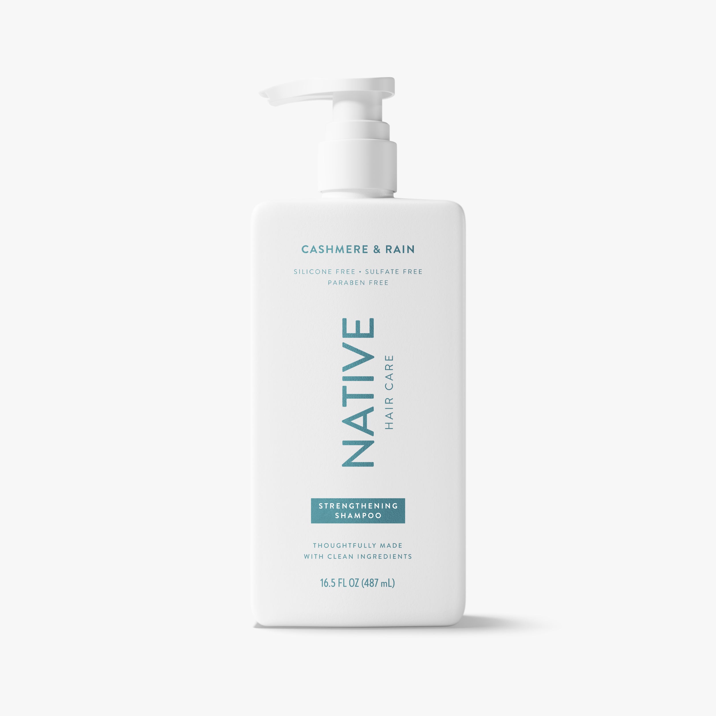 Strengthening Shampoo - Cashmere & Rain by NATIVE - Non-toxic, STOP rated product free from harmful chemicals