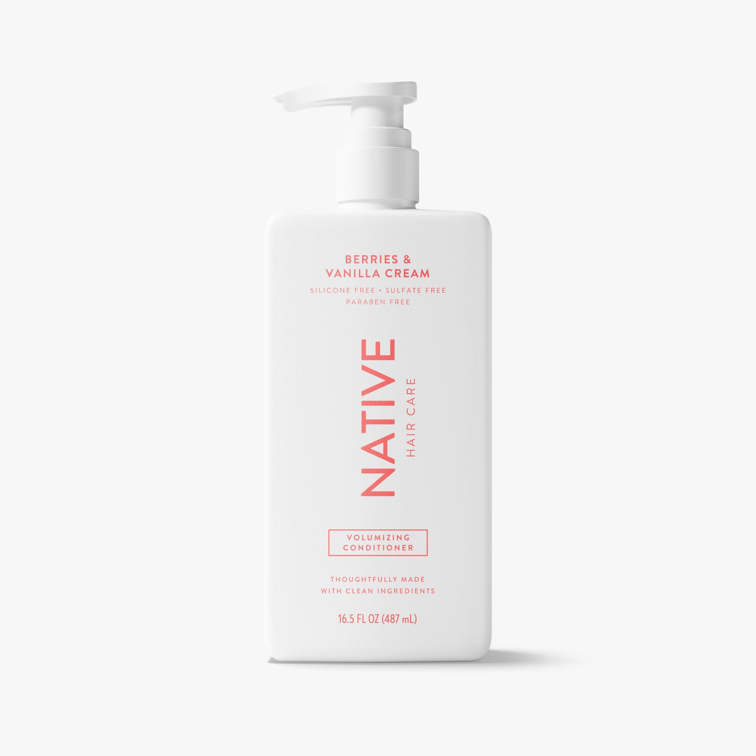 Volumizing Conditioner - Berries & Vanilla Cream by NATIVE - Non-toxic, STOP rated product free from harmful chemicals