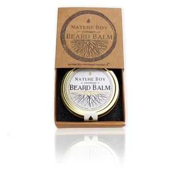 Beard Balm No.1 by Nature Boy - Non-toxic Hair Styling + Treatment product rated SLOW by Million Marker, free from BPA, phthalates, and parabens