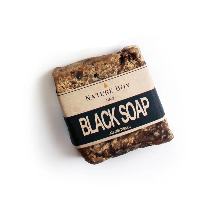 Raw Black Soap by Nature Boy - Non-toxic, GO rated product free from harmful chemicals