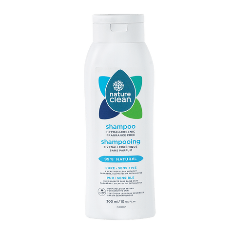 Pure-Sensitive Hypoallergenic Shampoo – Fragrance Free by nature clean - Non-toxic, SLOW rated product free from harmful chemicals