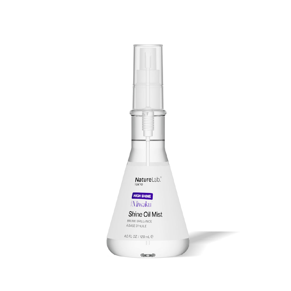 High Shine Miwaku Shine Oil Mist by NatureLab. TOKYO - Non-toxic Hair Styling + Treatment product rated STOP by Million Marker, free from BPA, phthalates, and parabens