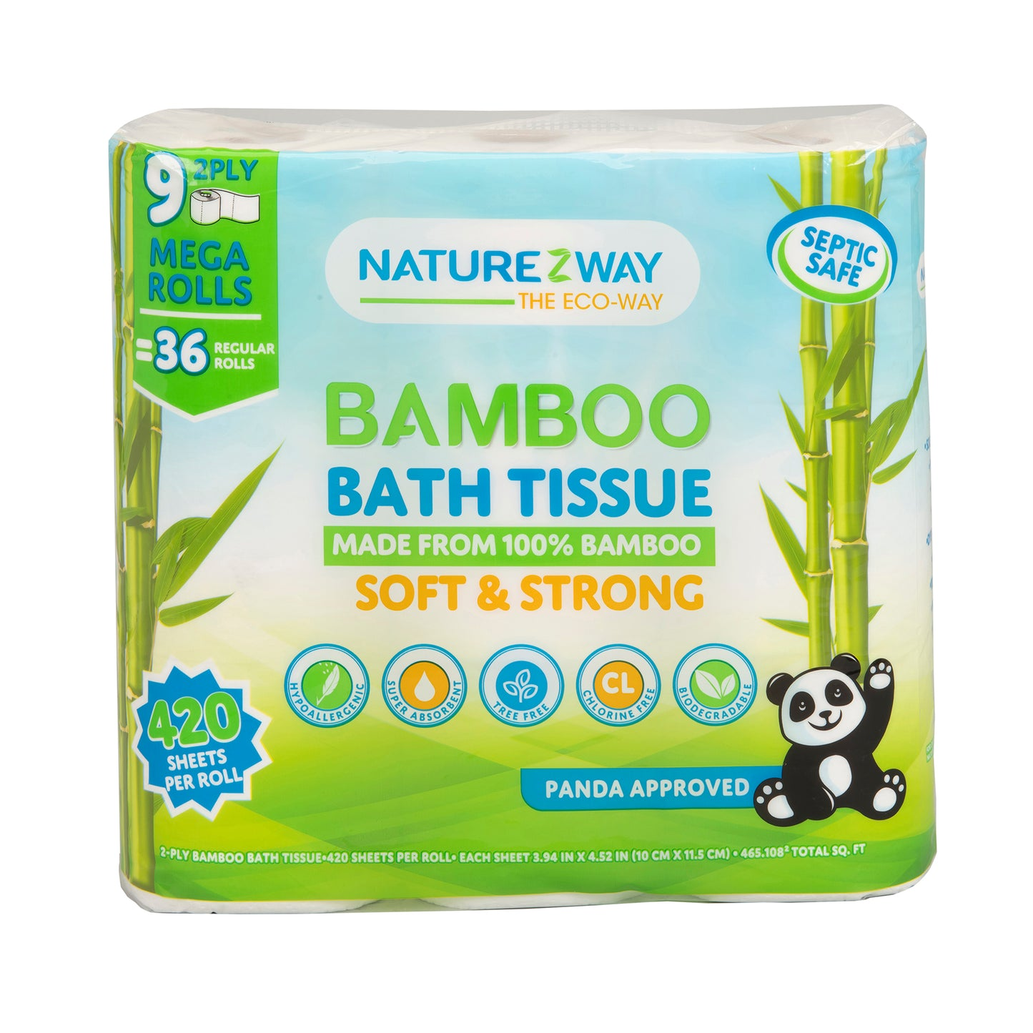 Naturezway Naturezway Bamboo Bath Tissue