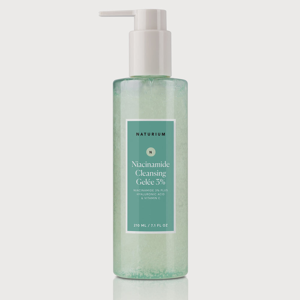 Niacinamide Cleansing Gelée 3% Cleanser by NATURIUM - Non-toxic, SLOW rated product free from harmful chemicals