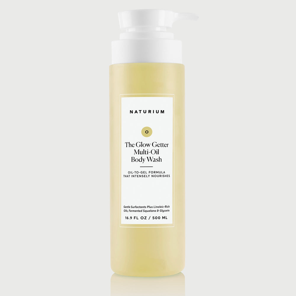 The Glow Getter Multi-Oil Hydrating Body Wash by NATURIUM - Non-toxic Soaps + Body Washes product rated SLOW by Million Marker, free from BPA, phthalates, and parabens