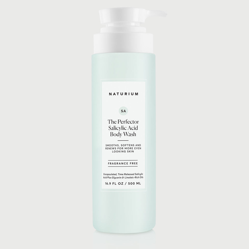 The Perfector Salicylic Acid Body Wash - Fragrance Free by NATURIUM - Non-toxic, SLOW rated product free from harmful chemicals