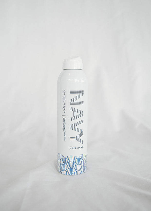 Dry Texture Spray by NAVY Hair Care - Non-toxic Hair Styling + Treatment product rated STOP by Million Marker, free from BPA, phthalates, and parabens