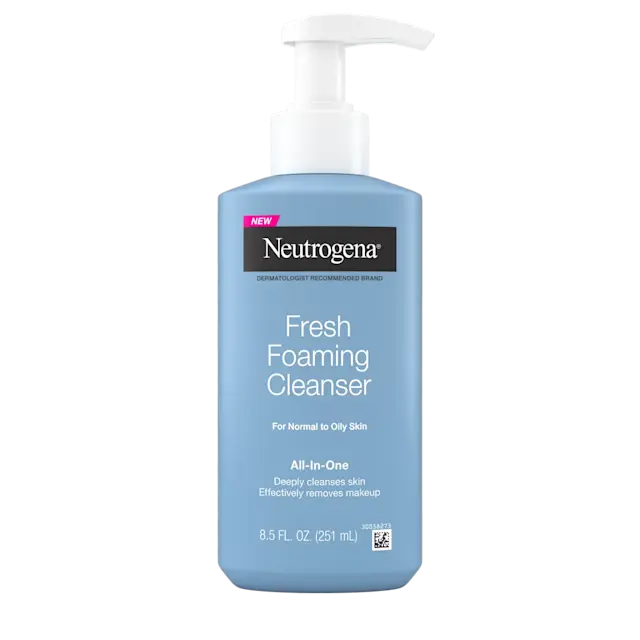 Fresh Foaming Facial Cleanser by Neutrogena - Non-toxic Facial Care product rated STOP by Million Marker, free from BPA, phthalates, and parabens
