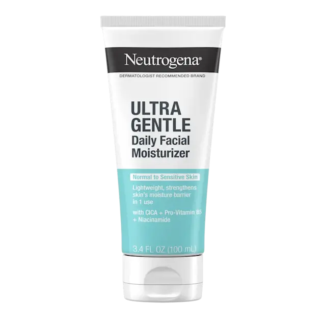 Ultra Gentle Daily Facial Moisturizer by Neutrogena - Non-toxic Facial Care product rated STOP by Million Marker, free from BPA, phthalates, and parabens