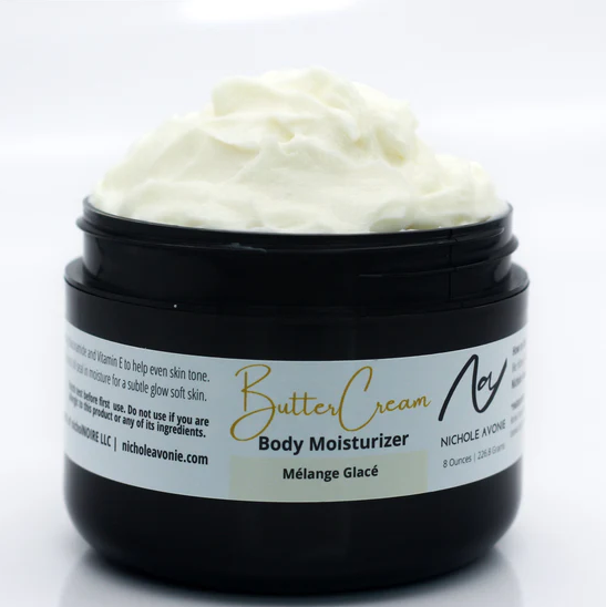 ButterCream Body Moisturizer - Mélange Glacé by Nichole Avonie - Non-toxic, SLOW rated product free from harmful chemicals