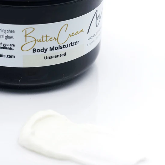 ButterCream Body Moisturizer - Unscented by Nichole Avonie - Non-toxic, SLOW rated product free from harmful chemicals