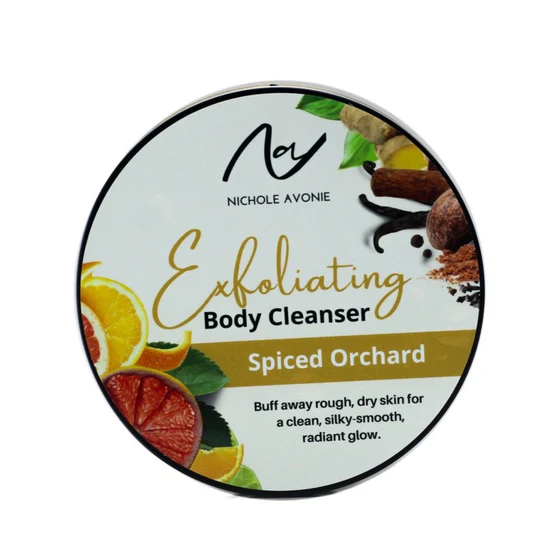 Exfoliating Body Cleanser - Spiced Orchard by Nicole Avonie - Non-toxic, SLOW rated product free from harmful chemicals