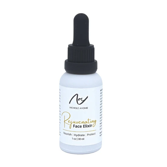 Rejuvenating Face Elixir by Nicole Avonie - Non-toxic Facial Care product rated SLOW by Million Marker, free from BPA, phthalates, and parabens
