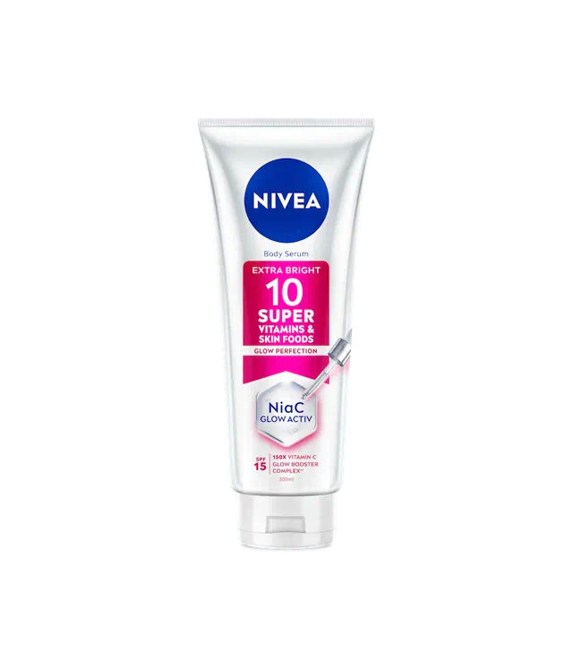 Body Serum Extra Bright Repair by NIVEA - Non-toxic Body Oils, Butters + Lotions product rated STOP by Million Marker, free from BPA, phthalates, and parabens