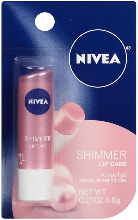 Lip Care - Shimmer by NIVEA - Non-toxic, STOP rated product free from harmful chemicals