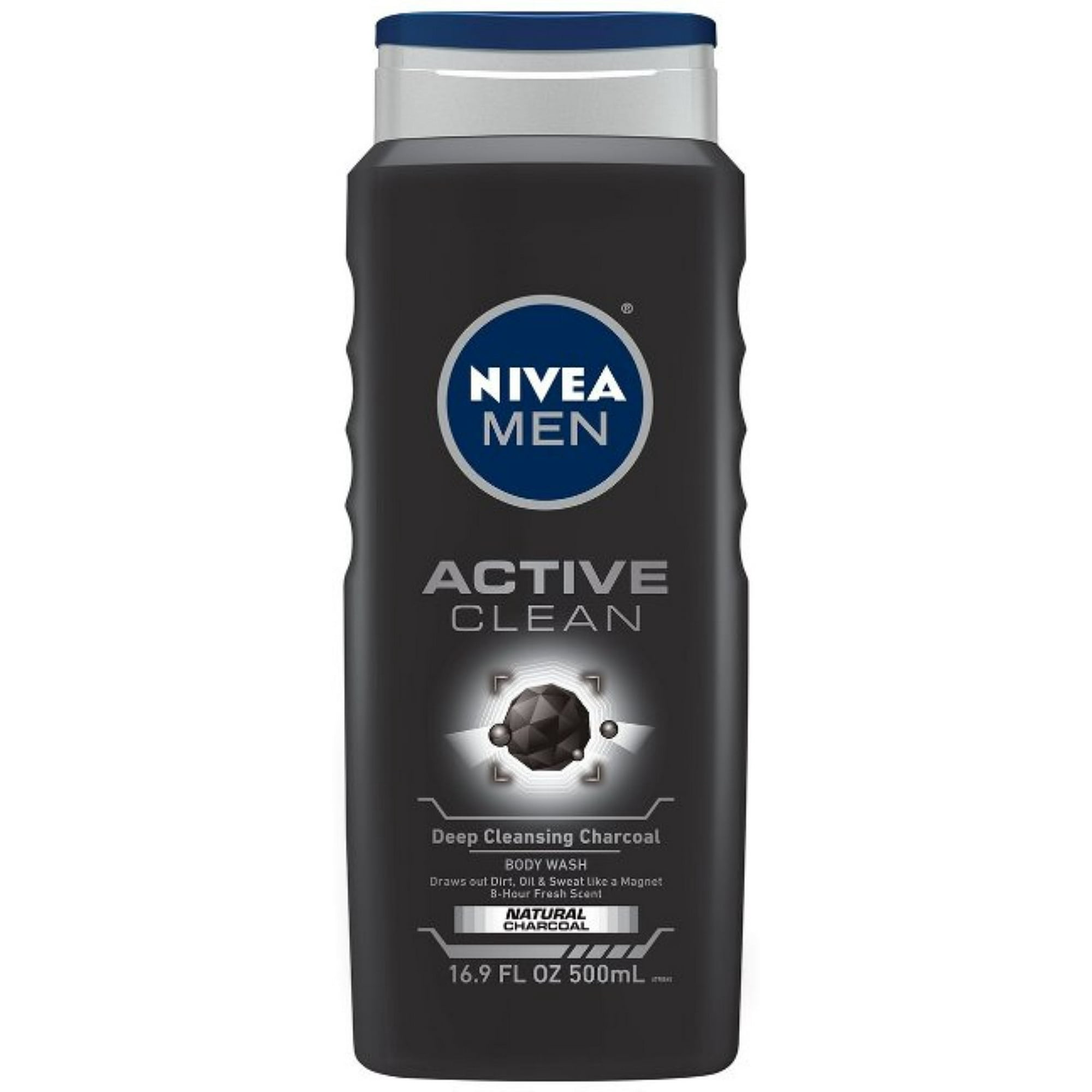 Men Active Clean Body Wash by NIVEA - Non-toxic, STOP rated product free from harmful chemicals