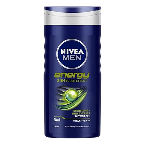 Men Energy Body Wash by NIVEA - Non-toxic, STOP rated product free from harmful chemicals