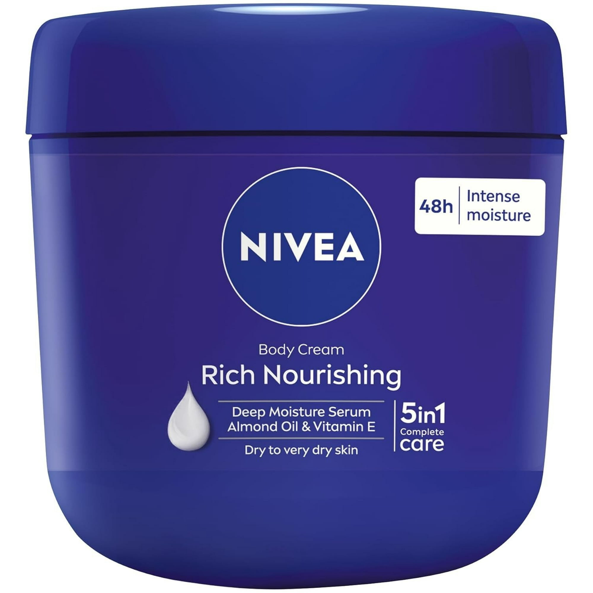 Rich Nourishing Body Cream by NIVEA - Non-toxic Body Oils, Butters + Lotions product rated STOP by Million Marker, free from BPA, phthalates, and parabens