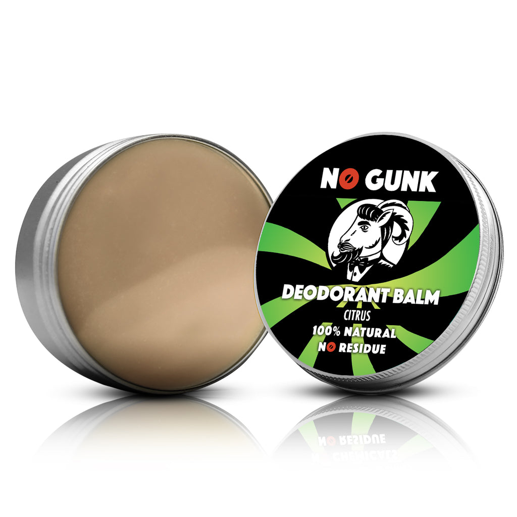 Deodorant Balm - Citrus by NO GUNK - Non-toxic Deodorants product rated SLOW by Million Marker, free from BPA, phthalates, and parabens