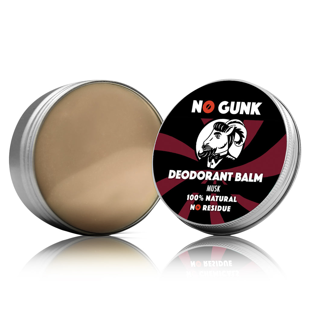 Deodorant Balm - Musk by NO GUNK - Non-toxic Deodorants product rated SLOW by Million Marker, free from BPA, phthalates, and parabens