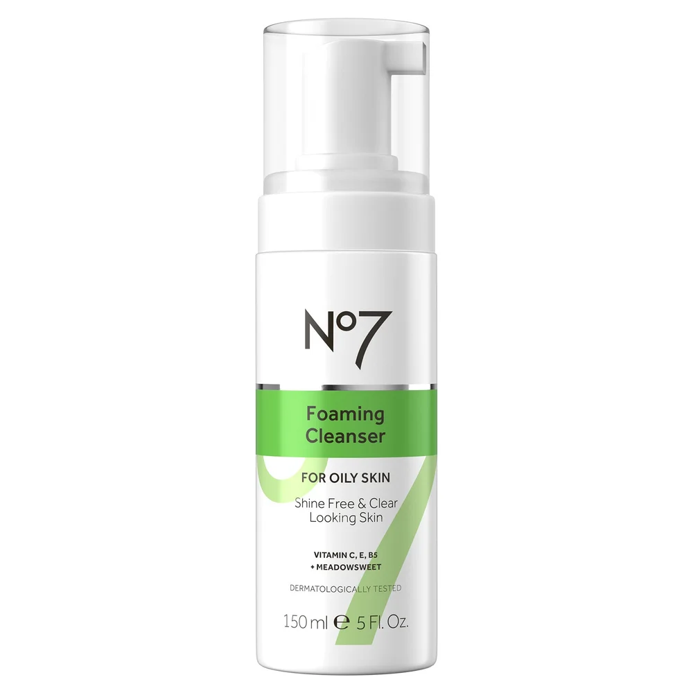Foaming Cleanser for Oily Skin by No7 - Non-toxic, STOP rated product free from harmful chemicals