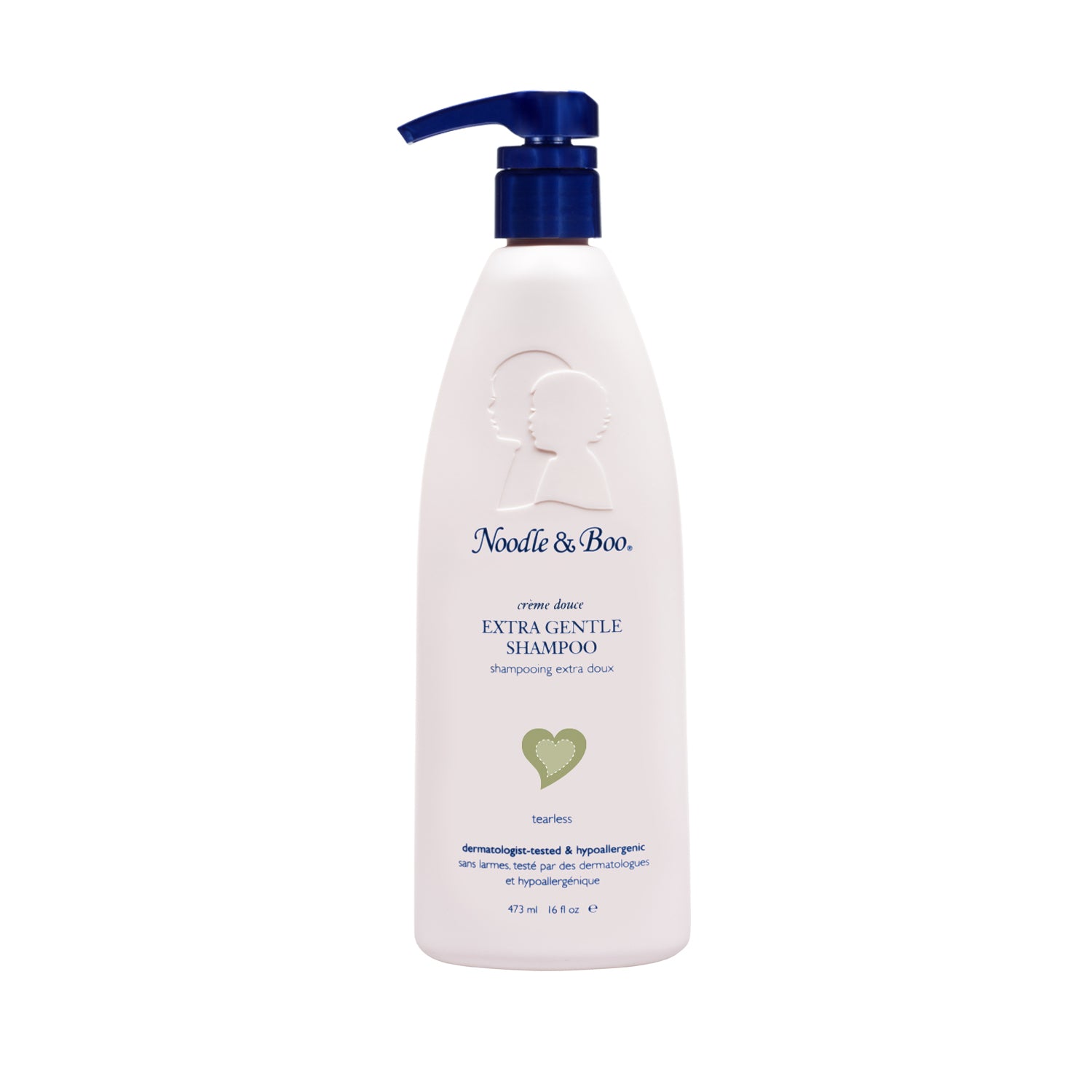 Extra Gentle Baby Shampoo by Noodle & Boo - Non-toxic Baby Soap, Bodywash, Shampoo + Conditioner product rated STOP by Million Marker, free from BPA, phthalates, and parabens