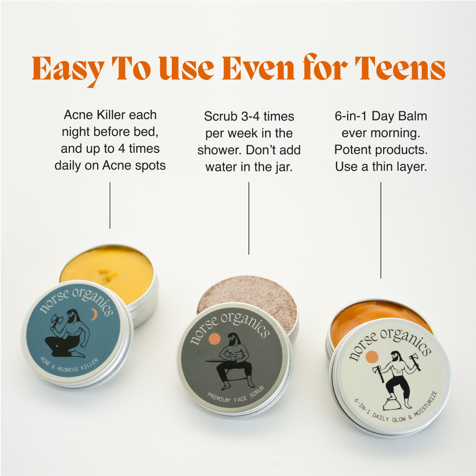 Kill Acne & Redness Ritual by norse organics - Non-toxic Facial Care product rated SLOW by Million Marker, free from BPA, phthalates, and parabens