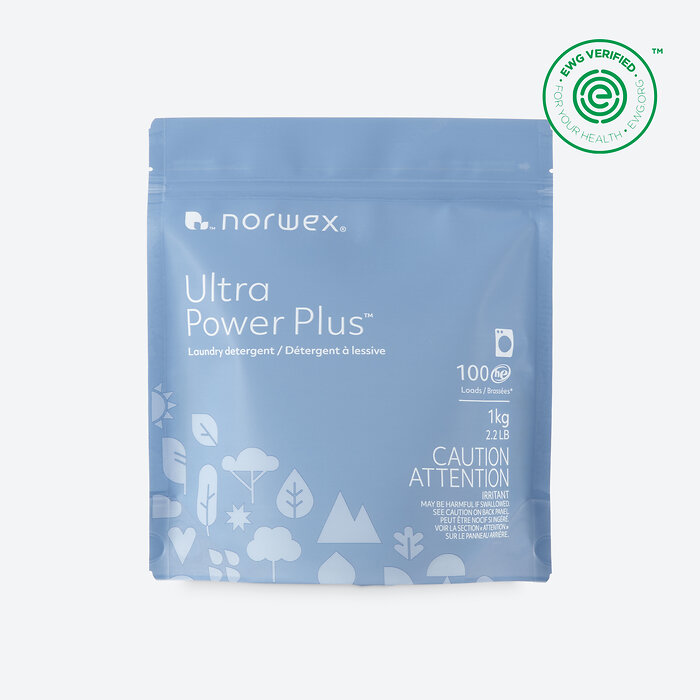 Ultra Power Plus Laundry Detergent Powder by norwex - Non-toxic, SLOW rated product free from harmful chemicals