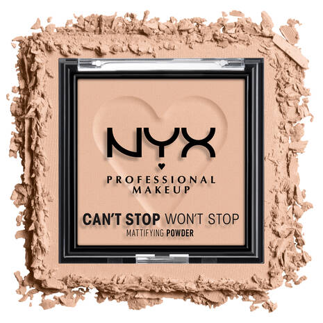 Can't Stop Won't Stop All Day Mattifying Powder by NYX PROFESSIONAL MAKEUP - Non-toxic, STOP rated product free from harmful chemicals
