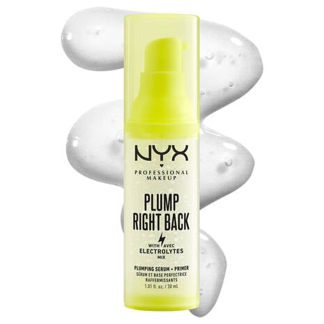 Plump Right Back Primer + Serum by NYX PROFESSIONAL MAKEUP - Non-toxic Cosmetics product rated STOP by Million Marker, free from BPA, phthalates, and parabens