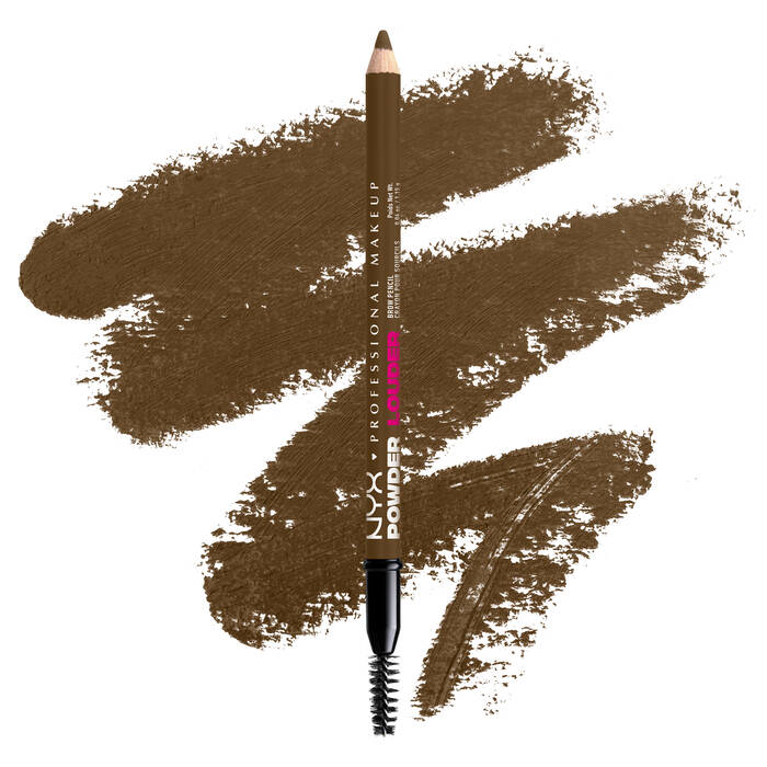 Powder Louder Eyebrow Pencil by NYX PROFESSIONAL MAKEUP - Non-toxic Cosmetics product rated STOP by Million Marker, free from BPA, phthalates, and parabens