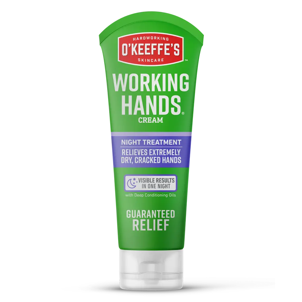 Working Hands Cream Night Treatment by O'KEEFFE'S HARDWORKING SKINCARE - Non-toxic, STOP rated product free from harmful chemicals