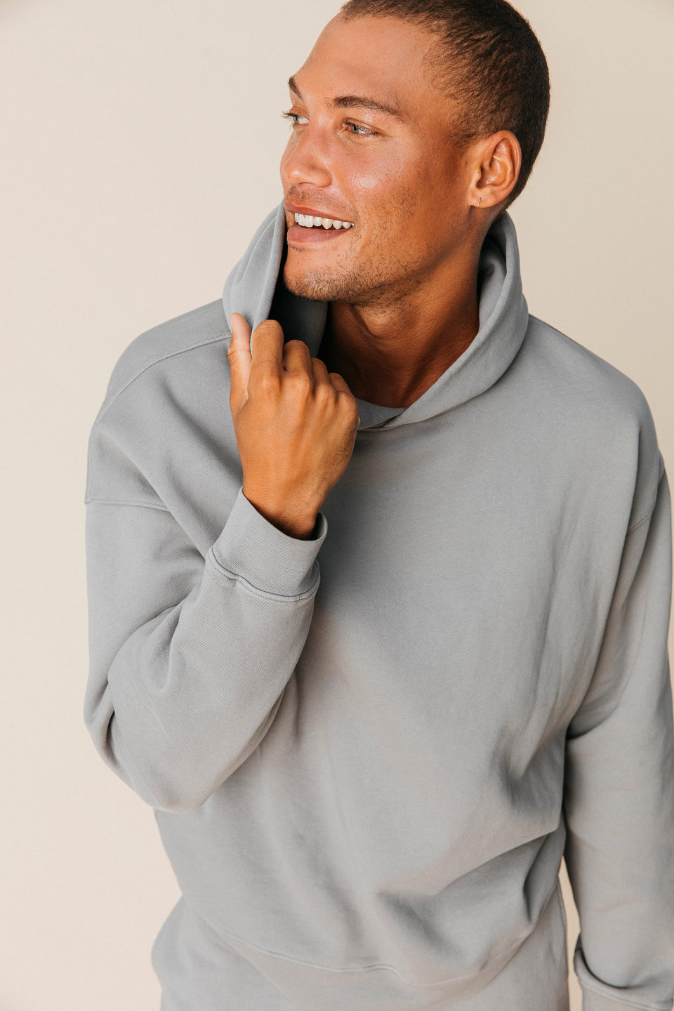 Mens Oversized Hoodie by OCIO - Non-toxic Clothes product rated GO by Million Marker, free from BPA, phthalates, and parabens