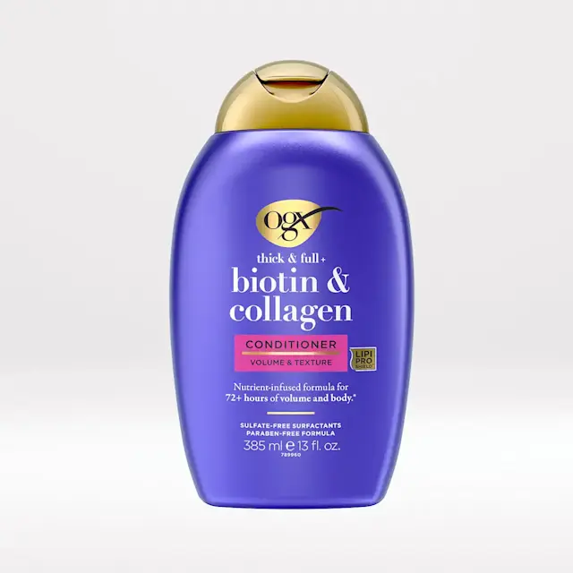 Thick & Full Biotin & Collagen Conditioner by ogx - Non-toxic, STOP rated product free from harmful chemicals