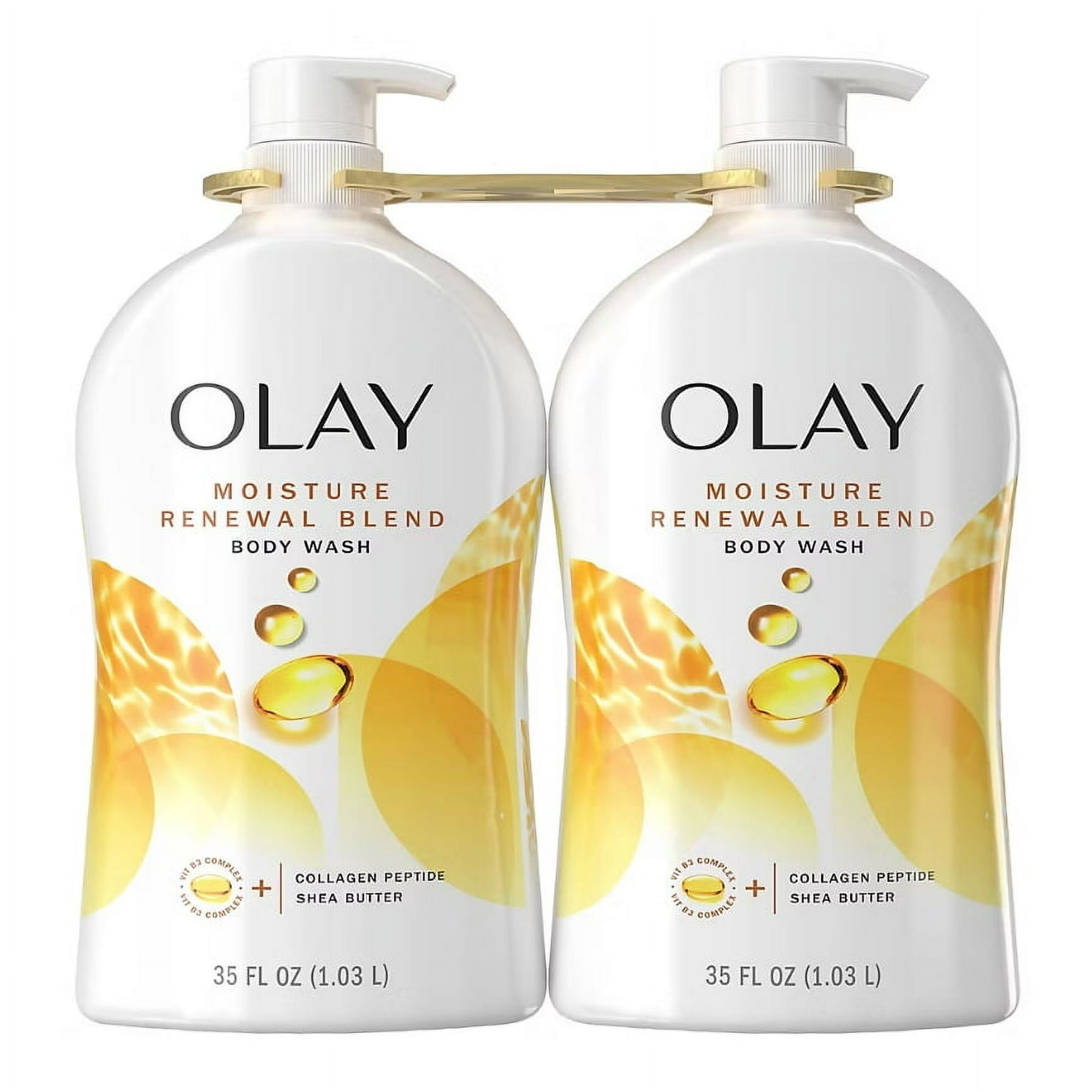 Advanced Moisture Renewal Blend Body Wash by OLAY - Non-toxic Soaps + Body Washes product rated STOP by Million Marker, free from BPA, phthalates, and parabens