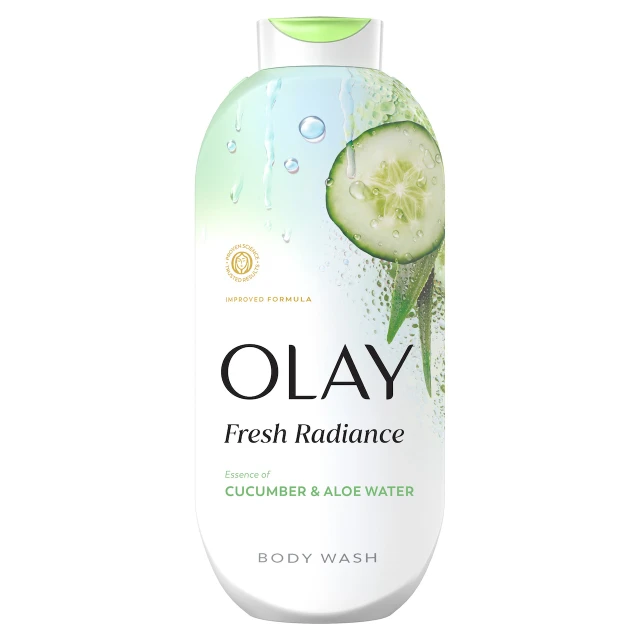 Fresh Radiance Body Wash - Cucumber & Aloe Water by OLAY - Non-toxic Soaps + Body Washes product rated STOP by Million Marker, free from BPA, phthalates, and parabens