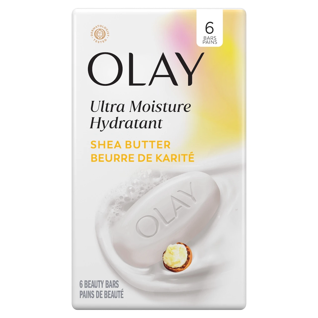 Ultra Moisture Shea Butter Beauty Bar by OLAY - Non-toxic Soaps + Body Washes product rated STOP by Million Marker, free from BPA, phthalates, and parabens