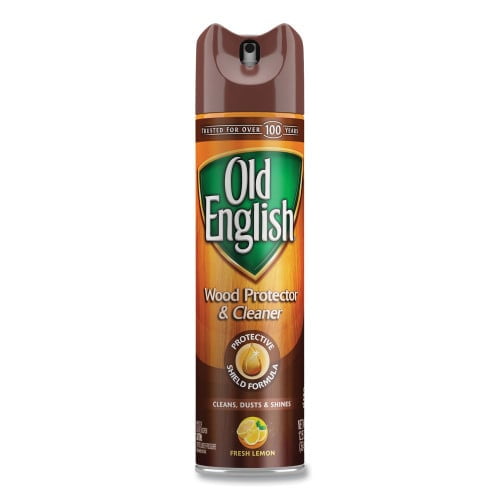 Furniture Polish Aerosol – Fresh Lemon by Old English - Non-toxic, STOP rated product free from harmful chemicals