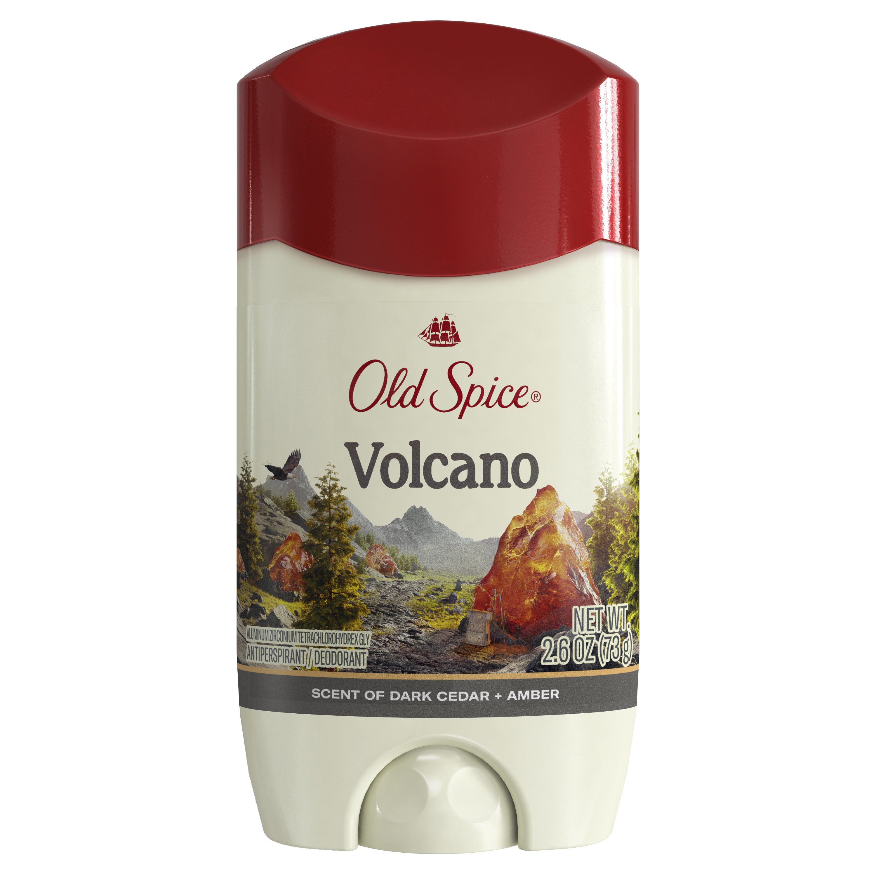 Antiperspirant Deodorant – Volcano by Old Spice - Non-toxic Deodorants product rated STOP by Million Marker, free from BPA, phthalates, and parabens