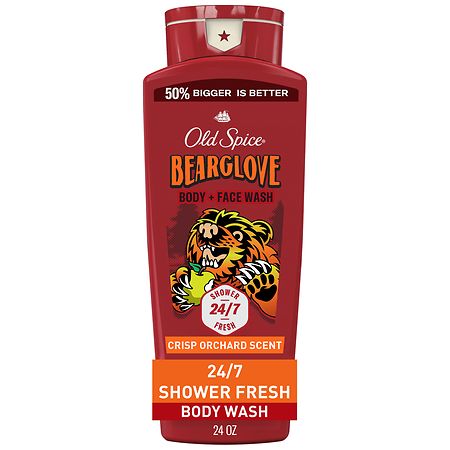 Body + Face Wash – Bearglove by Old Spice - Non-toxic Soaps + Body Washes product rated STOP by Million Marker, free from BPA, phthalates, and parabens