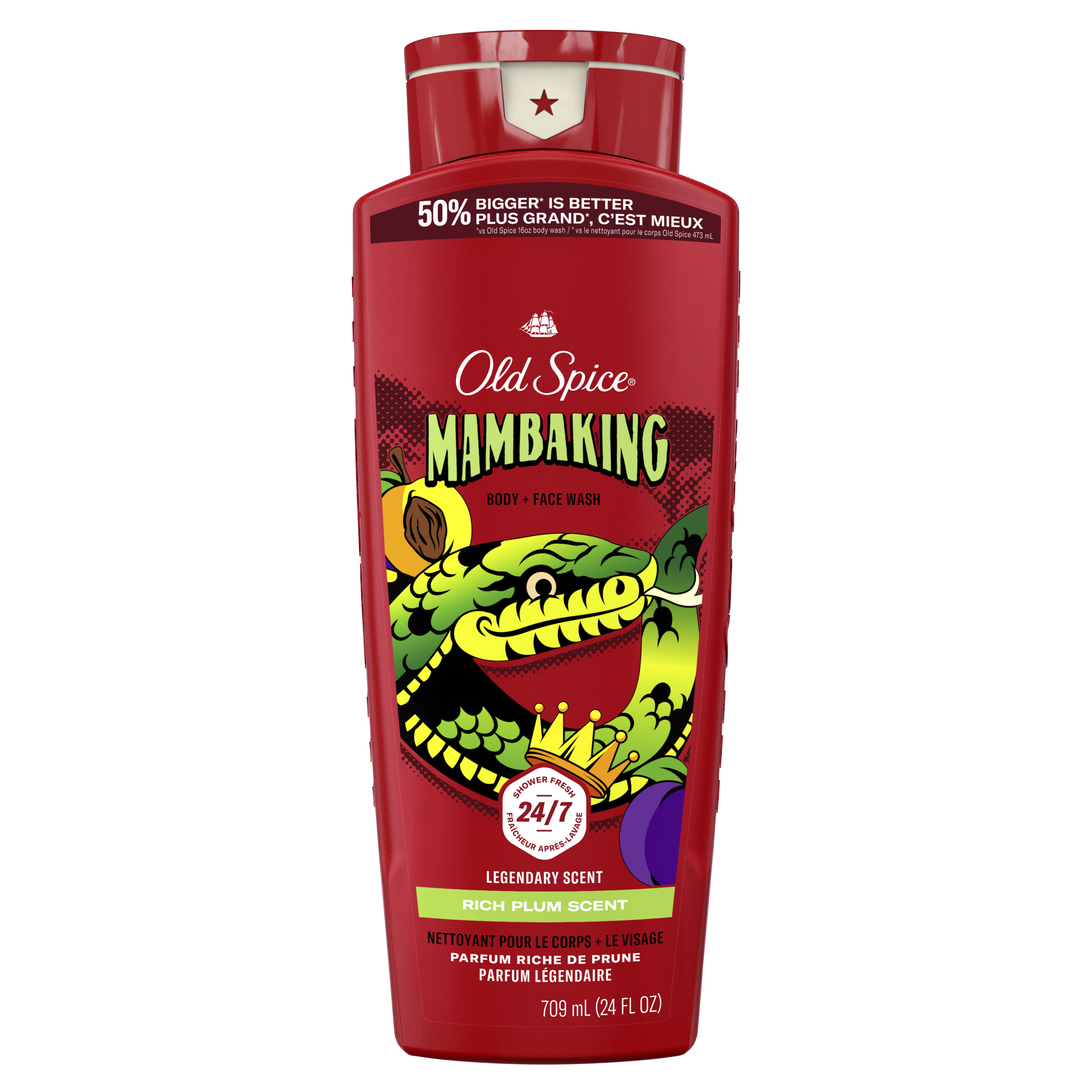 Body + Face Wash – Mambaking by Old Spice - Non-toxic Soaps + Body Washes product rated STOP by Million Marker, free from BPA, phthalates, and parabens