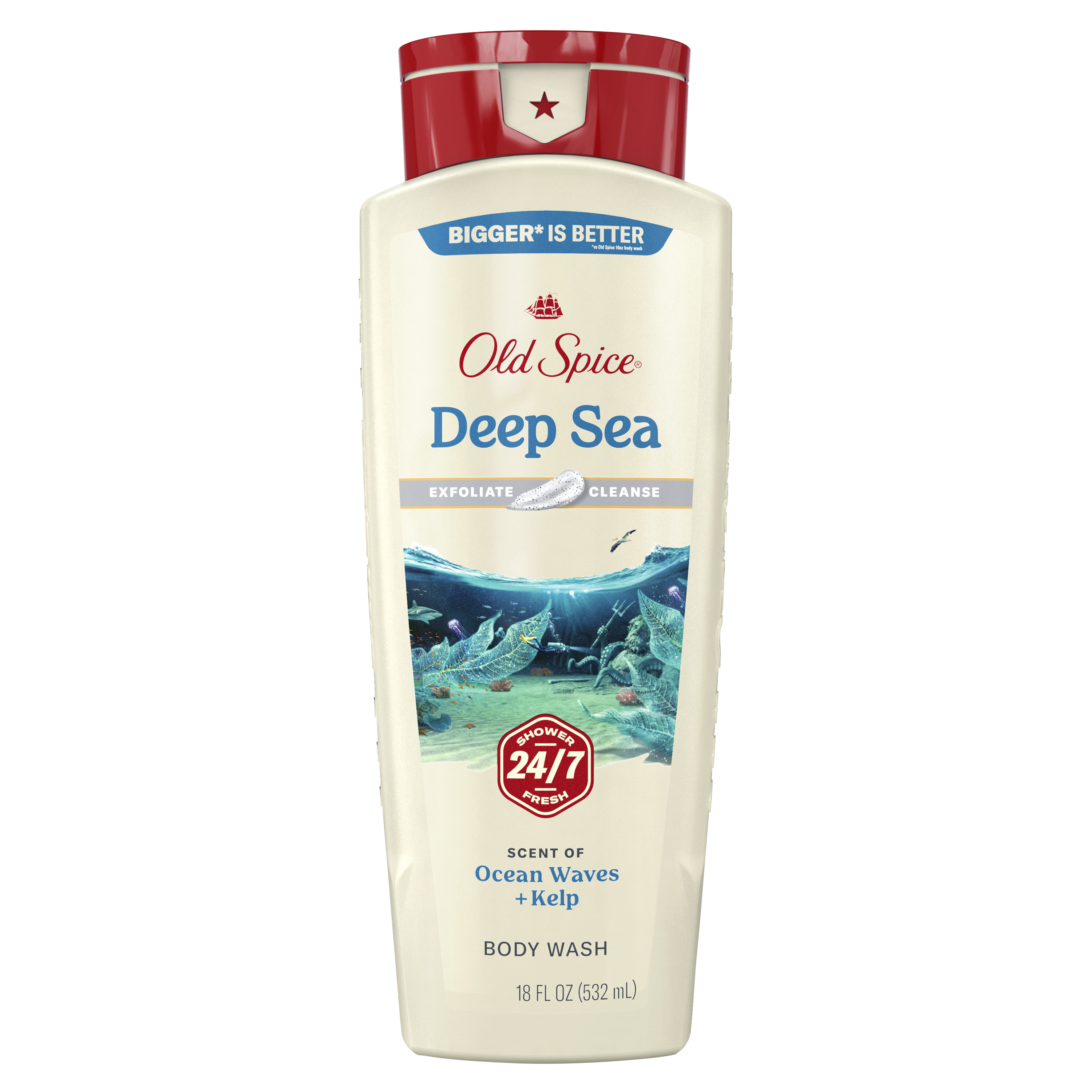 Body Wash – Deep Sea by Old Spice - Non-toxic Soaps + Body Washes product rated STOP by Million Marker, free from BPA, phthalates, and parabens