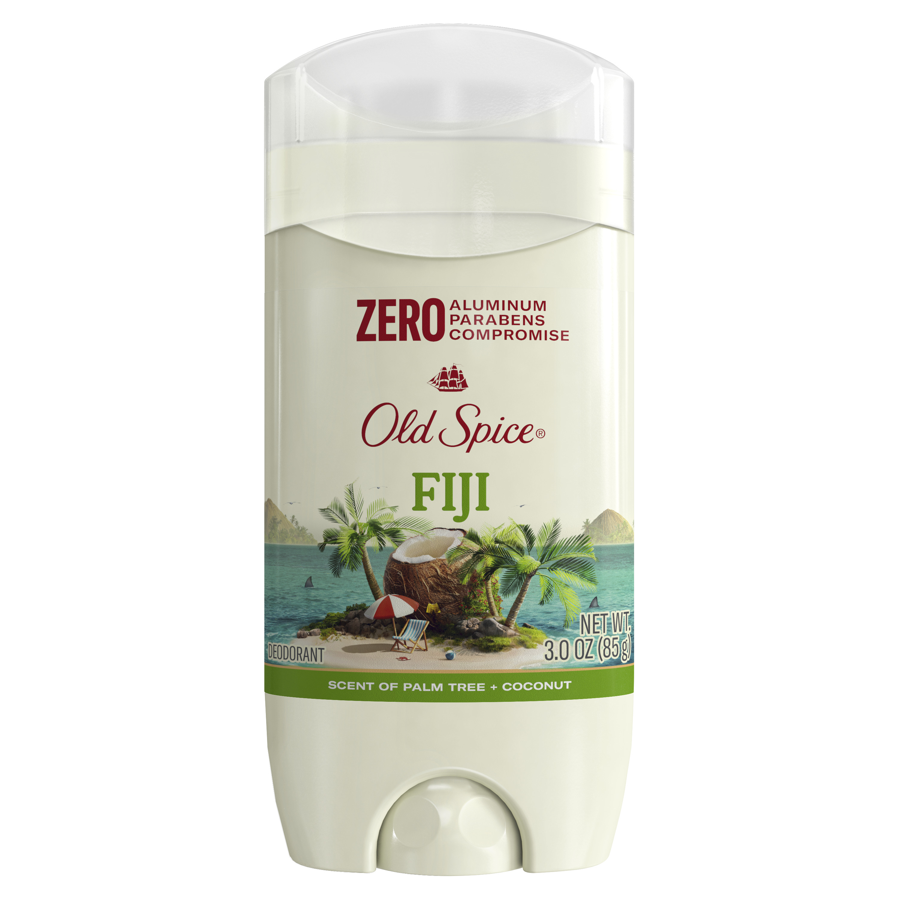 Deodorant – Fiji by Old Spice - Non-toxic Deodorants product rated STOP by Million Marker, free from BPA, phthalates, and parabens