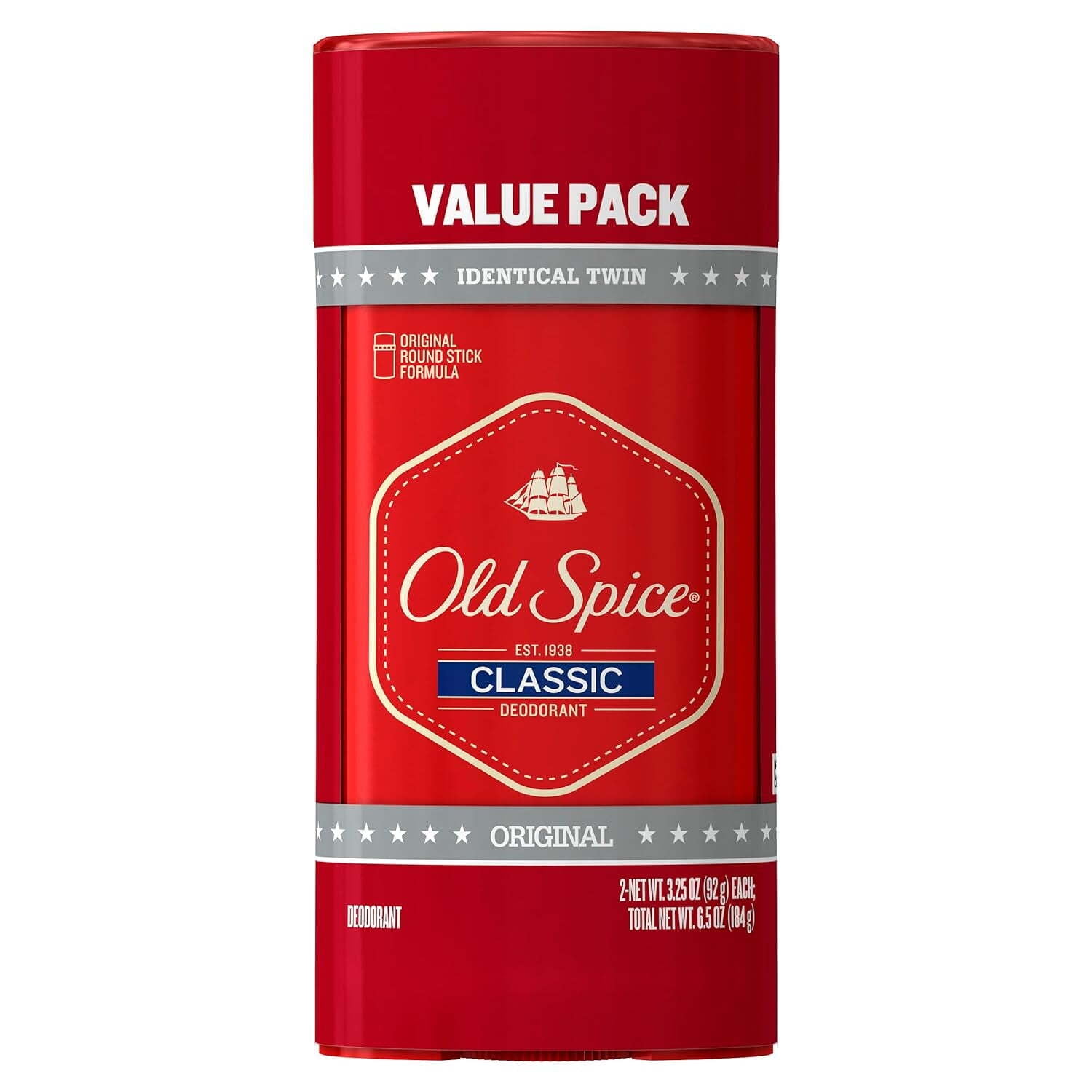 Original Deodorant – Classic by Old Spice - Non-toxic Deodorants product rated STOP by Million Marker, free from BPA, phthalates, and parabens